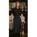 F68 Signature Black Full Bistro Pencil Pocket Apron